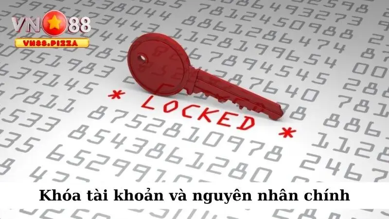 Câu Hỏi Thường Gặp 4 Khóa tài khoản và nguyên nhân chính
